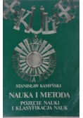 Nauka i metoda Pojęcie nauki i klasyfikacja nauki