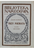 Trzy Poemata 1925 r.