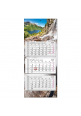 Kalendarz 2022 trójdzielny główka płaska Tatry