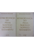 Konkordancja do Pisma Świętego Nowego Testamentu, 2 części