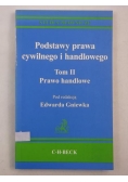 Podstawy prawa cywilnego i handlowego, tom II Prawo handlowe