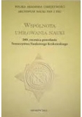Wspólnota umiłowania nauki