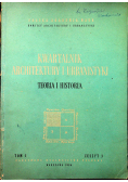Kwartalnik architektury i urbanistyki Teoria i historia Tom I Zeszyt 3