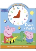 Świnka Peppa Książka z zegarem Dzień z Peppą