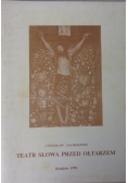 Teatr słowa przed ołtarzem