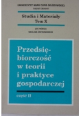 Przedsiębiorczość w teorii i praktyce gospodarczej