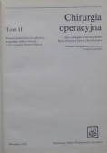 Chirurgia operacyjna. Tom II