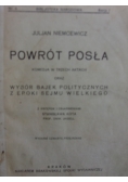 Powrót posła, 1927 r.