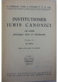 Institutiones iuris canonici, 1820 r.