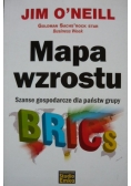 Mapa wzrostu Szanse gospodarcze dla państw grupy BRICs