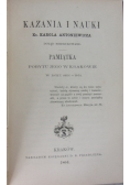 Kazania i nauki, 1864 r.