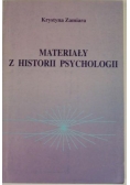 Materiały z historii psychologii