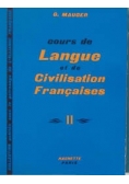 Cours de Langue et de Civilisation Francaises II
