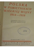 Polska w pamiętnikach Wielkiej Wojny 1914-1918, 1925 r.