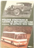 Polskie konstrukcje i licencje motoryzacyjne w latach 1922-1980