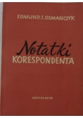 Notatki korespondenta