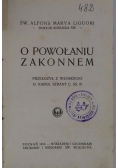 O powołaniu zakonnem,  1916 r.