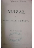 Mszał na niedziele i święta, 1947 r.