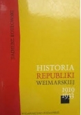 Historia Republiki Weimarskiej 1919-1933