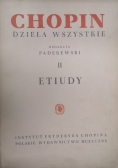 Chopin dzieła wszystkie II etiudy
