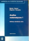 Analiza matematyczna 1, Definicje, twierdzenia, wzory