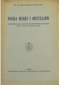 Nauka wiary i obyczajów, 1937 r.