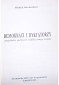 Demokraci i dyktatorzy