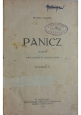 Panicz. Powieść, dwie części w jednym Tomie, 1922 r.