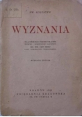 Wyznania, 1949r.