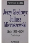 Listy 1949-1956 część druga