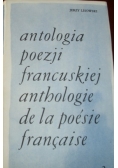Antologia poezji francuskiej antologie de la poesie francaise