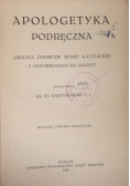 Apologetyka podręczna, 1923 r.