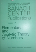 Elementary and Analytic Theory of Numbers