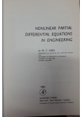 Nonlinear partial differential equations in engineering