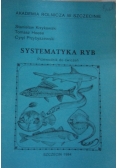 Systematyka ryb. Przewodnik do ćwiczeń