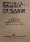 Nowoczesne kurniki z klatki dla królików 1942 r