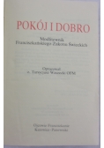 Pokój i dobro modlitewnik Franciszkańskiego zakon Świeckich