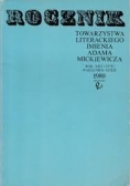 Rocznik Towarzystwa Literackiego Imienia Adama Mickiewicza