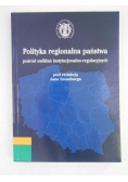 Polityka regionalna państwa pośród uwikłań instytucjonalno-regulacyjnych