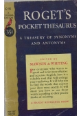 Roget's pocket thesaurus
