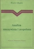 Analiza rzeczywista i zespolona