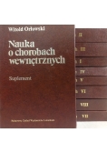 Nauka o chorobach wewnętrznych ,zestaw 8 książek + suplement