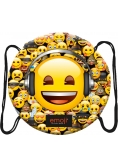 Plecak na szurkach okrągły Emoji