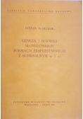 Geneza i rozwój słowiańskich formacji ekspresywnych