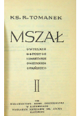 Mszał wielki post i zmartwychwstanie Pańskie
