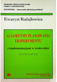 Algorytmy planowania eksperymentu