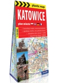 Katowice foliowany plan miasta 1:20 000