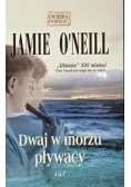 Dwaj w morzu pływacy