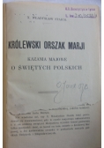 Królewski orszak Marji, 1927 r.