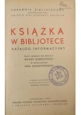 Książka w bibjotece, 1934 r.